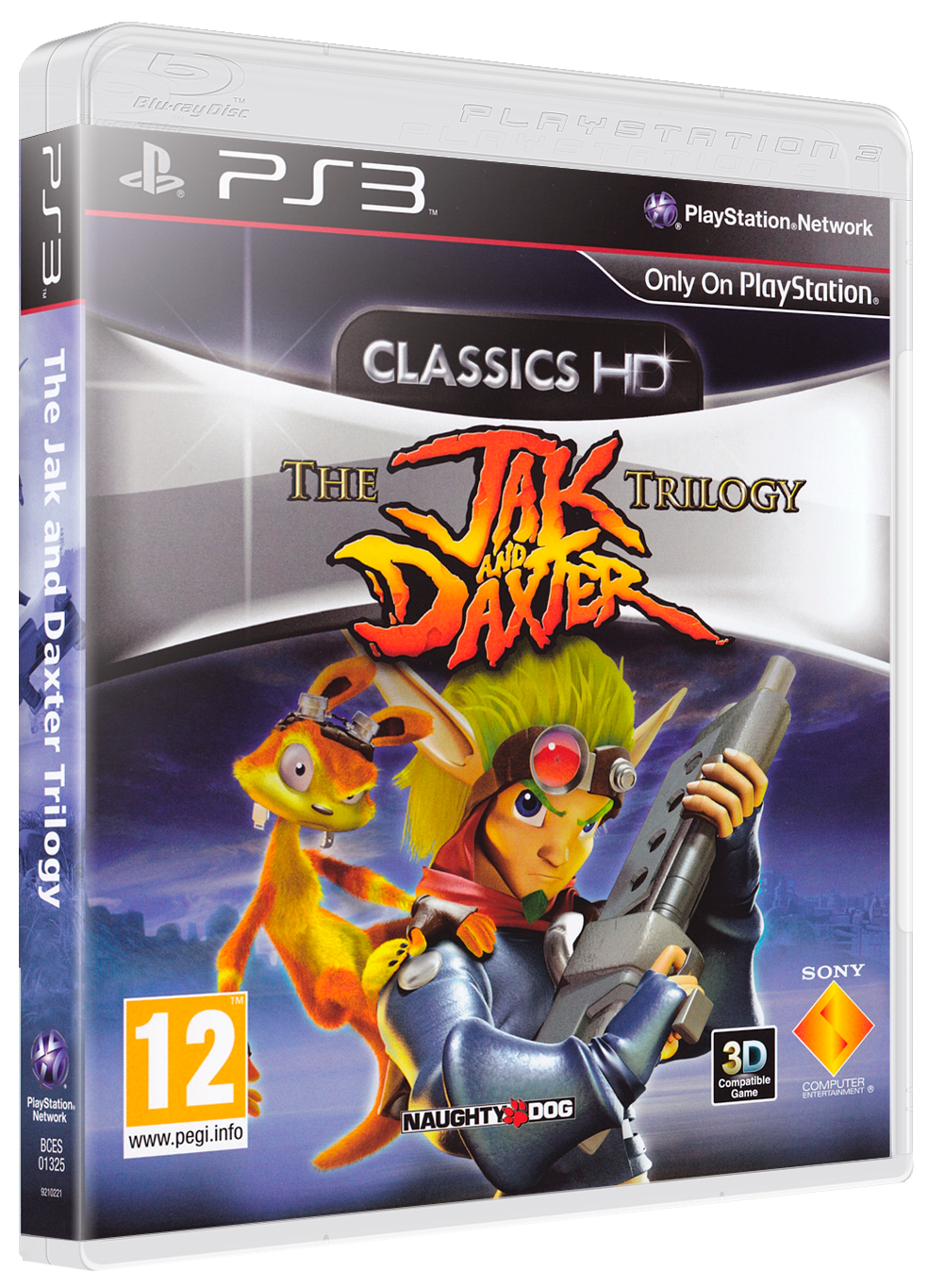 Jak and Daxter Trilogy box art for Playstation 3